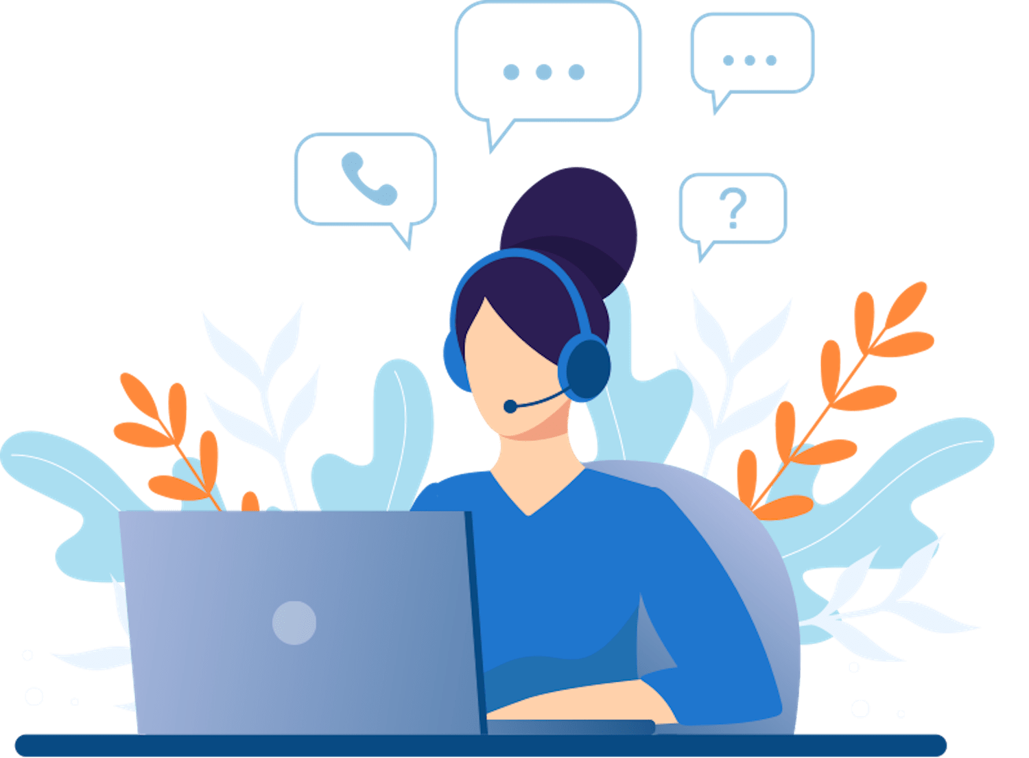 contact us vector